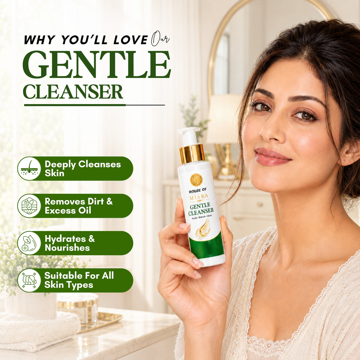 Gentle Face Cleanser – 100 ml