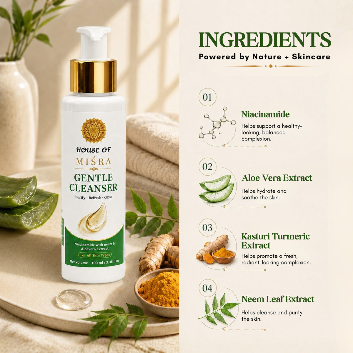 Gentle Face Cleanser – 100 ml